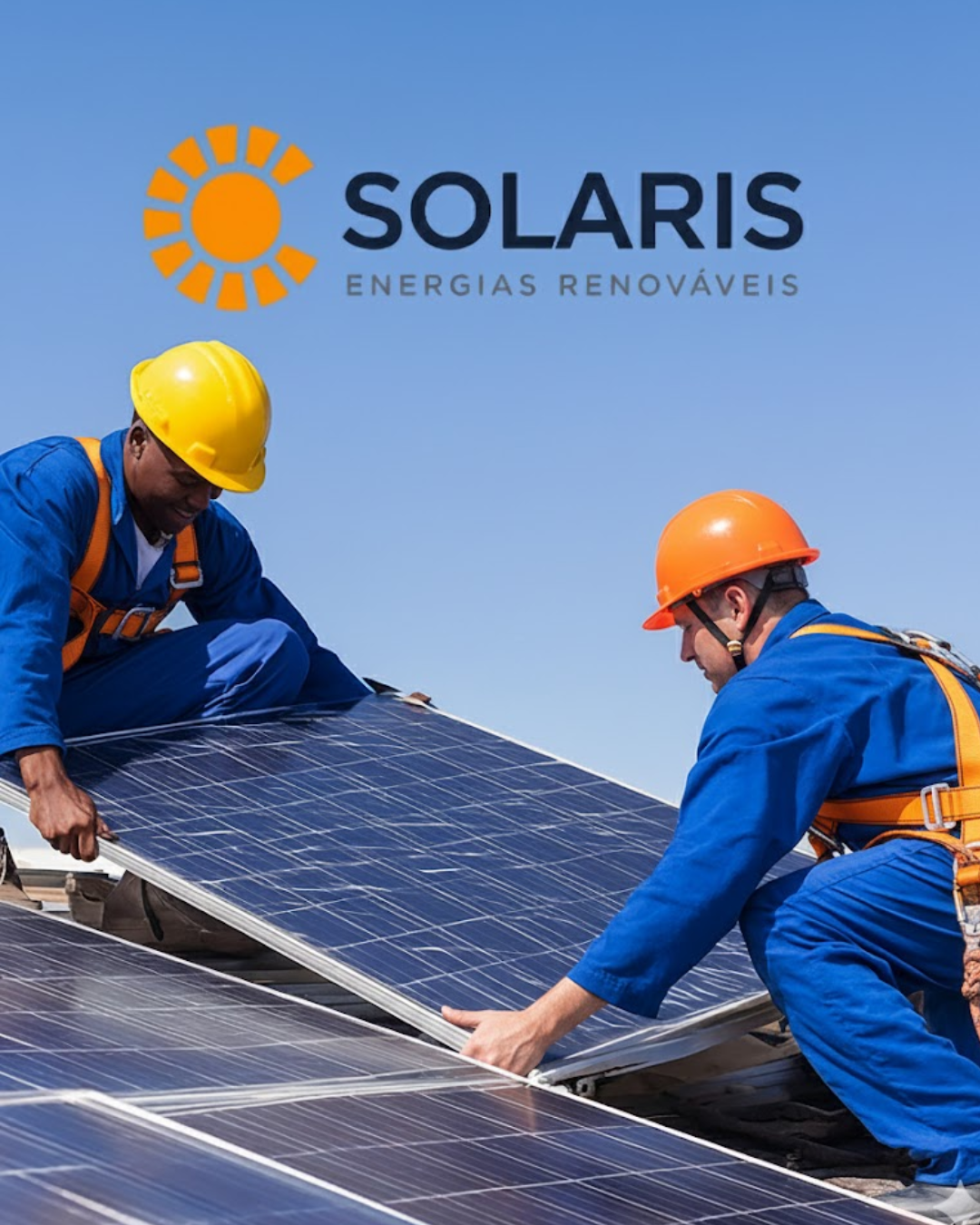 Instalação de painéis solares